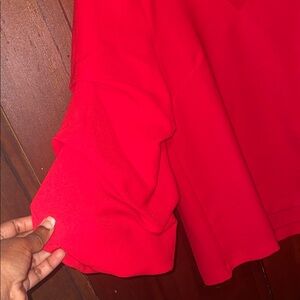 Vibrant Red Top